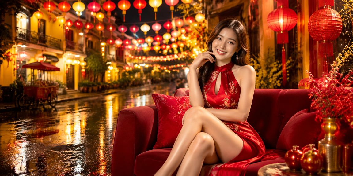 Không gian cá cược sôi động tại Hội An với đèn lồng truyền thống Việt Nam
