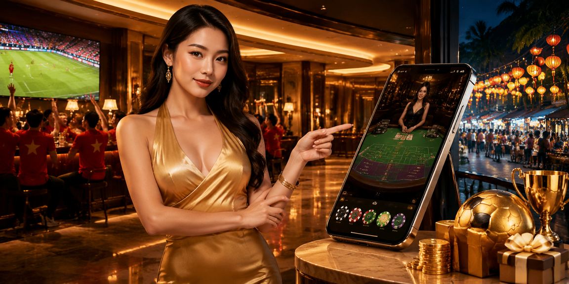 Người chơi tận hưởng baccarat và cá cược trực tuyến tại Phú Quốc